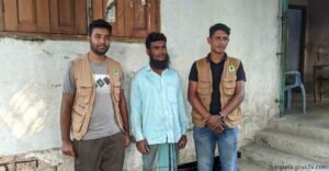  গ্রেফতার বরগুনায় হরিণ শিকারি