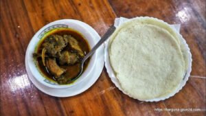 বরগুনার হাঁসের মাংস ও রুটি পিঠা 4